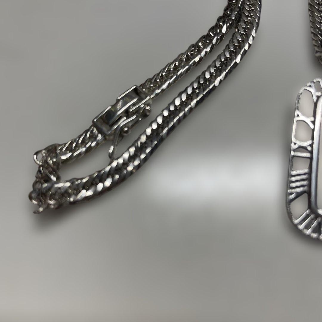 8面トリプルsv925 喜平45センチ　トップは無し　チェーンのみ