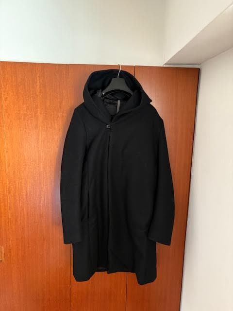 KAZUYUKI KUMAGAI カシミア混 フーデッドコート 2