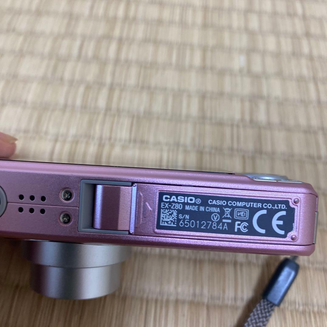 CASIO EXILIM EX-Z80 ピンク 動作確認済 デジカメ カシオ