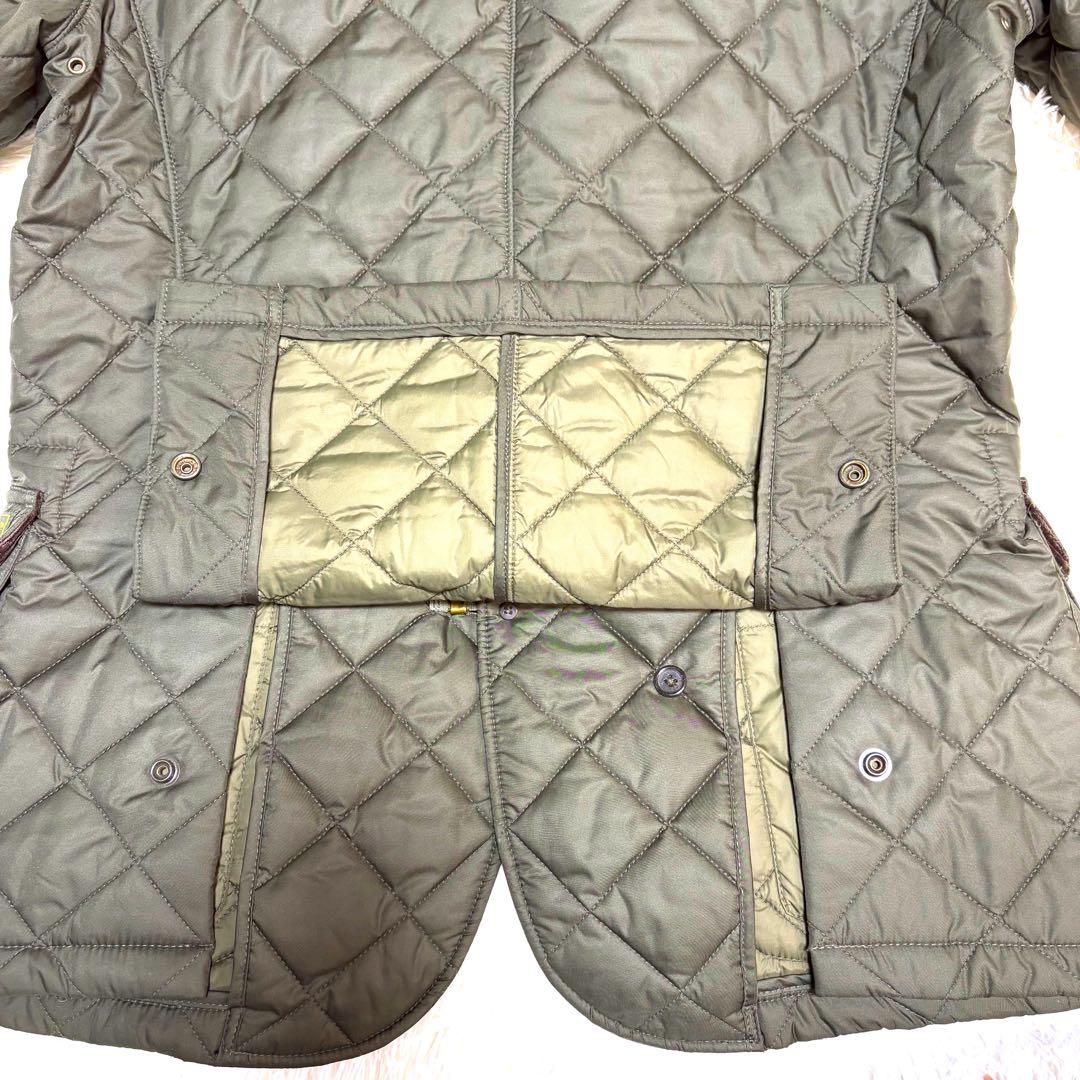 ポロ　ラルフローレン　キルティング　ジャケット　中綿　襟　コーデュロイ　M