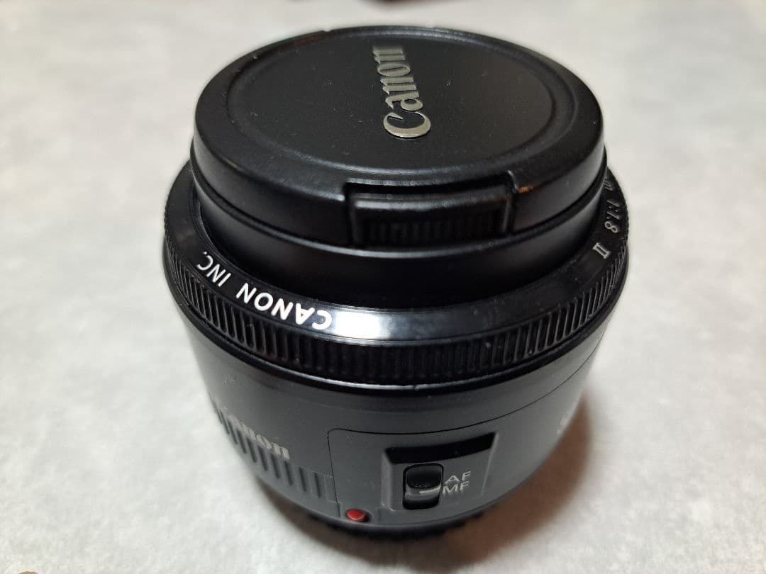 Canon EF 50mm f/1.8 II と標準ズームセット