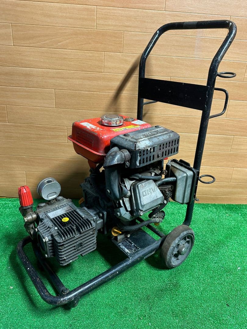 アサダ高圧洗浄機 クリ―ナ赤色 圧力計付きHD12/80-G