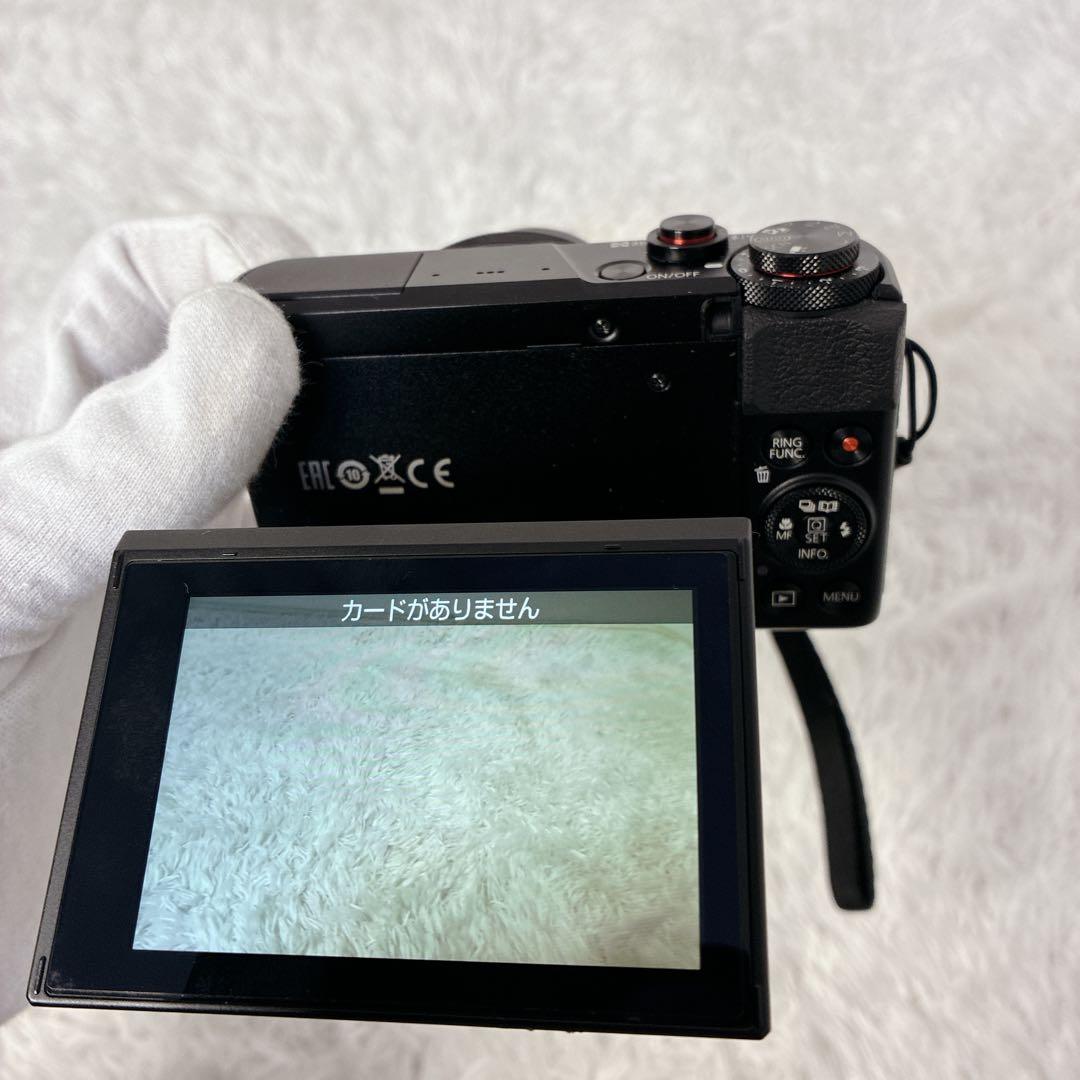 【美品】 Canon デジタルカメラ PowerShot G7 X MarkII