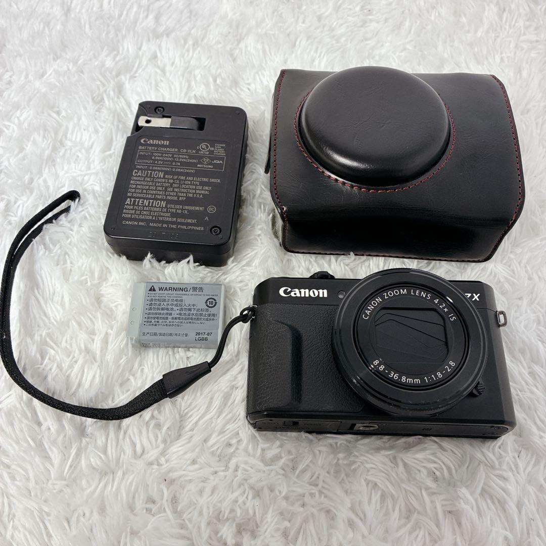 【美品】 Canon デジタルカメラ PowerShot G7 X MarkII