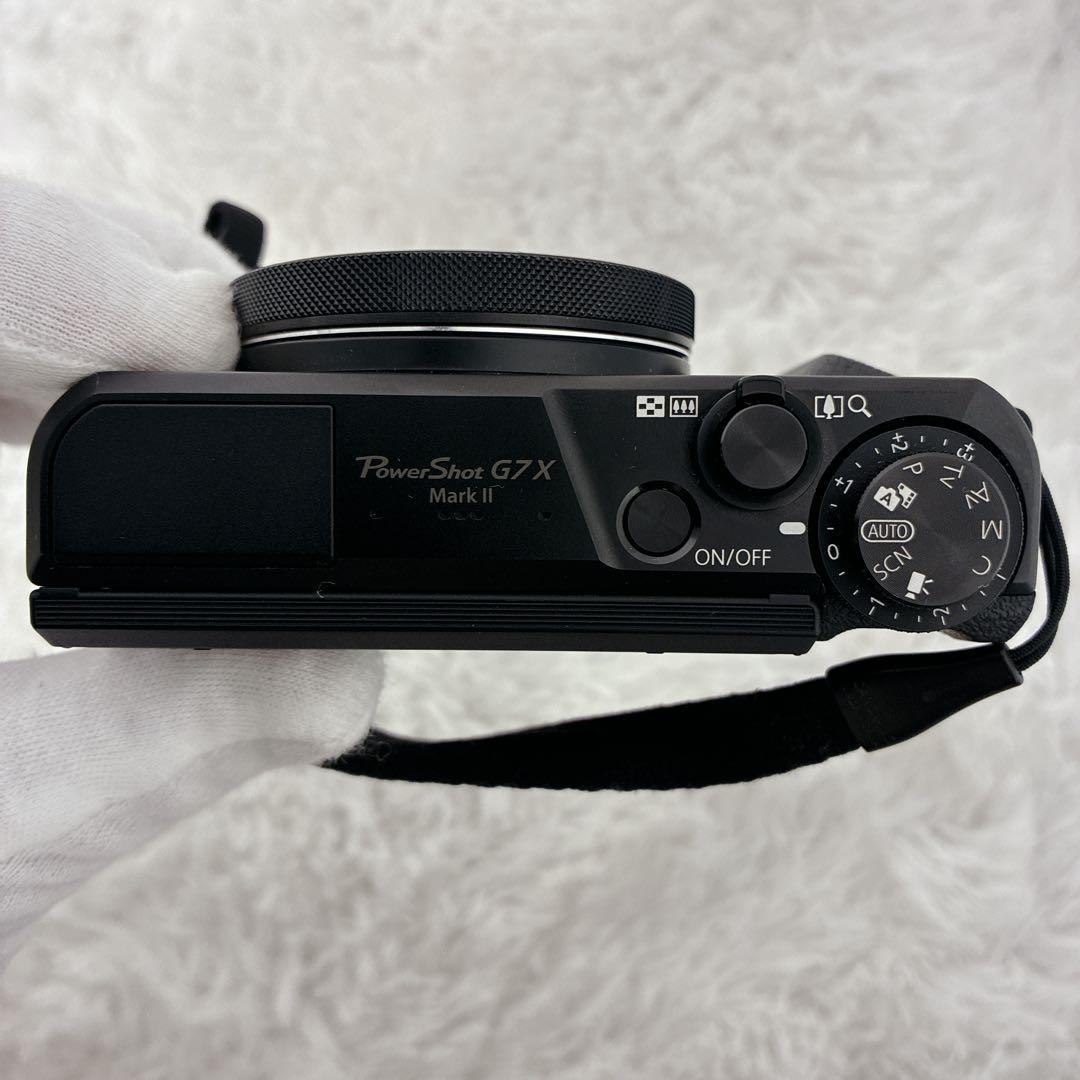 【美品】 Canon デジタルカメラ PowerShot G7 X MarkII