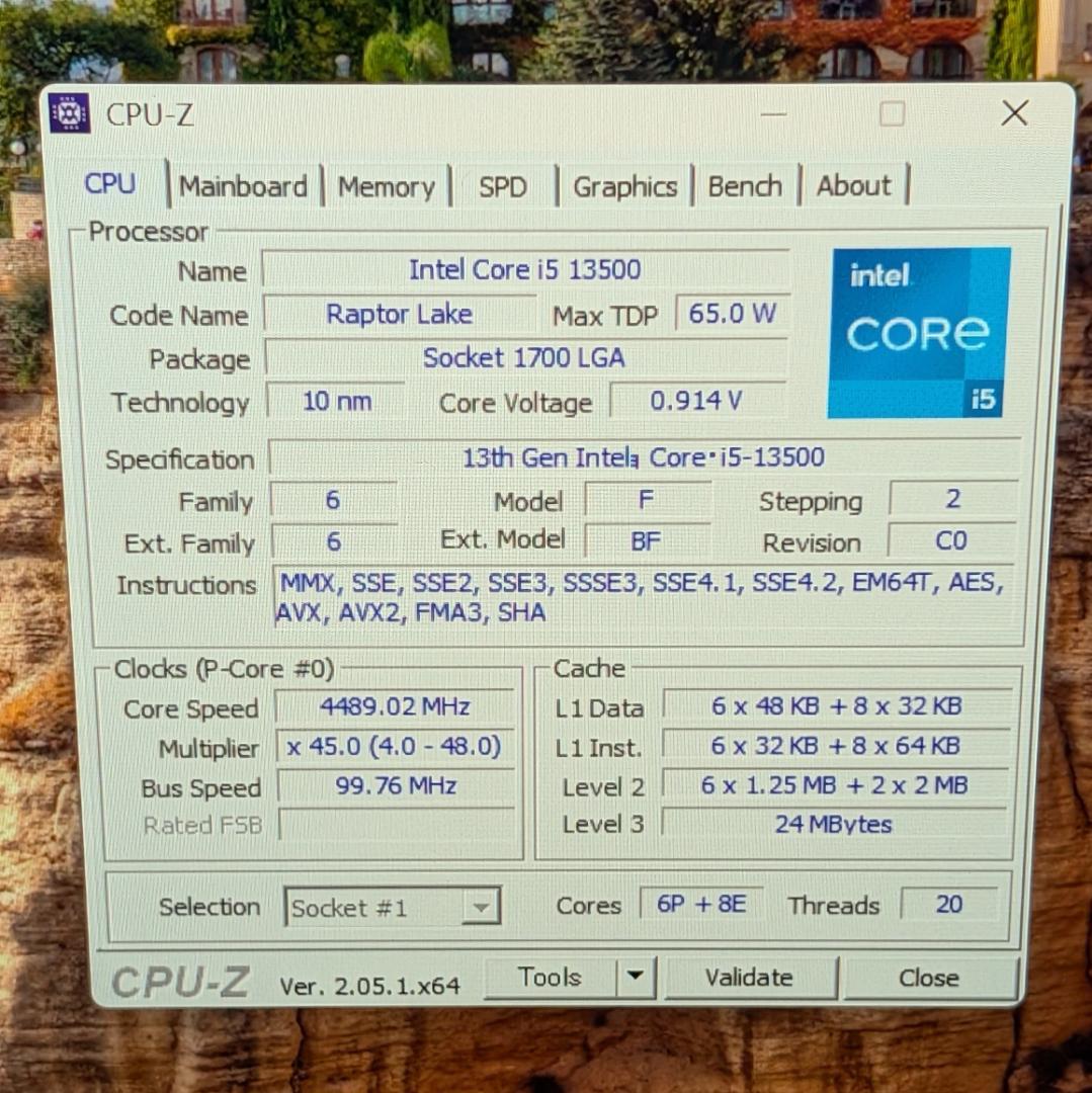 MSI B760 ATXマザーボード/i5-13500/16GB セット商品