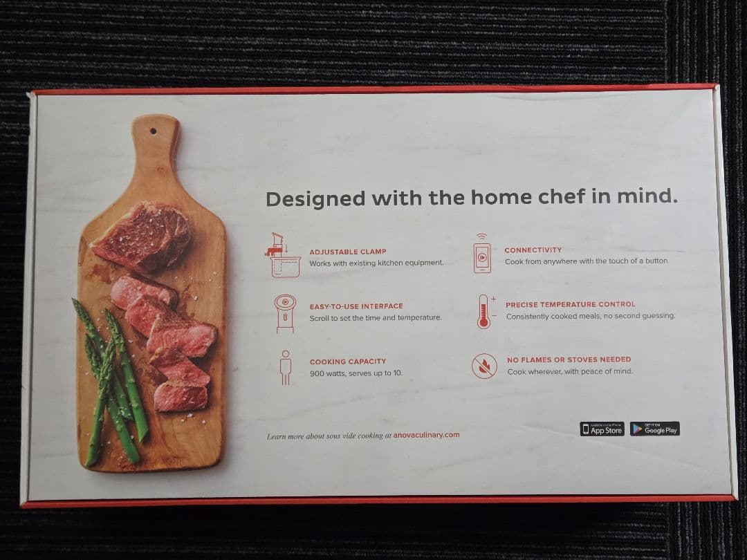 【美品】アノーバ Anova 低温調理器 900W Wi-Fi