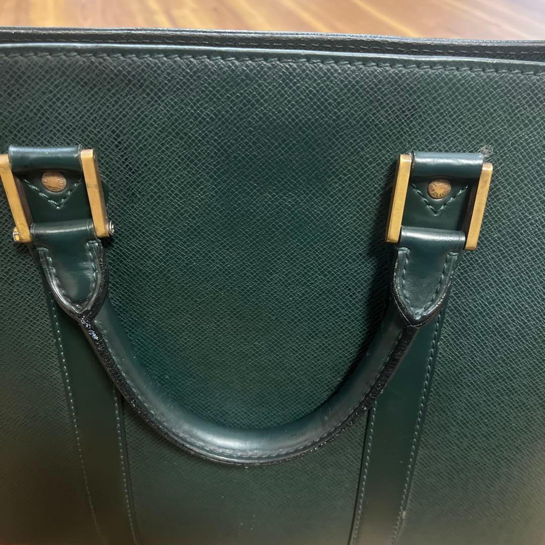 Louis Vuitton タイガ　グリーン　ビジネスバッグ