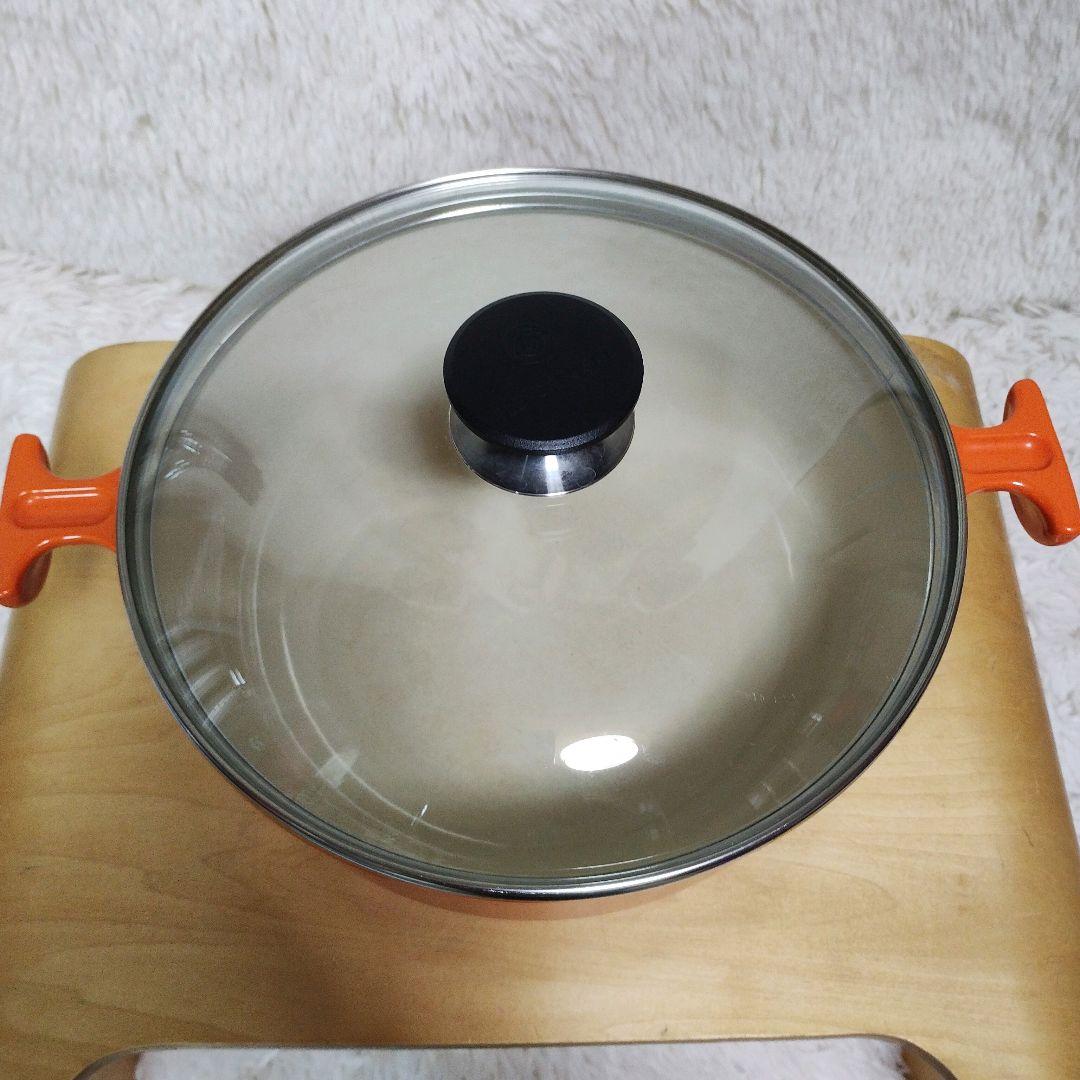 ル・クルーゼ　パパライン　25cm エンゾ マリ　廃番 レア 稀少