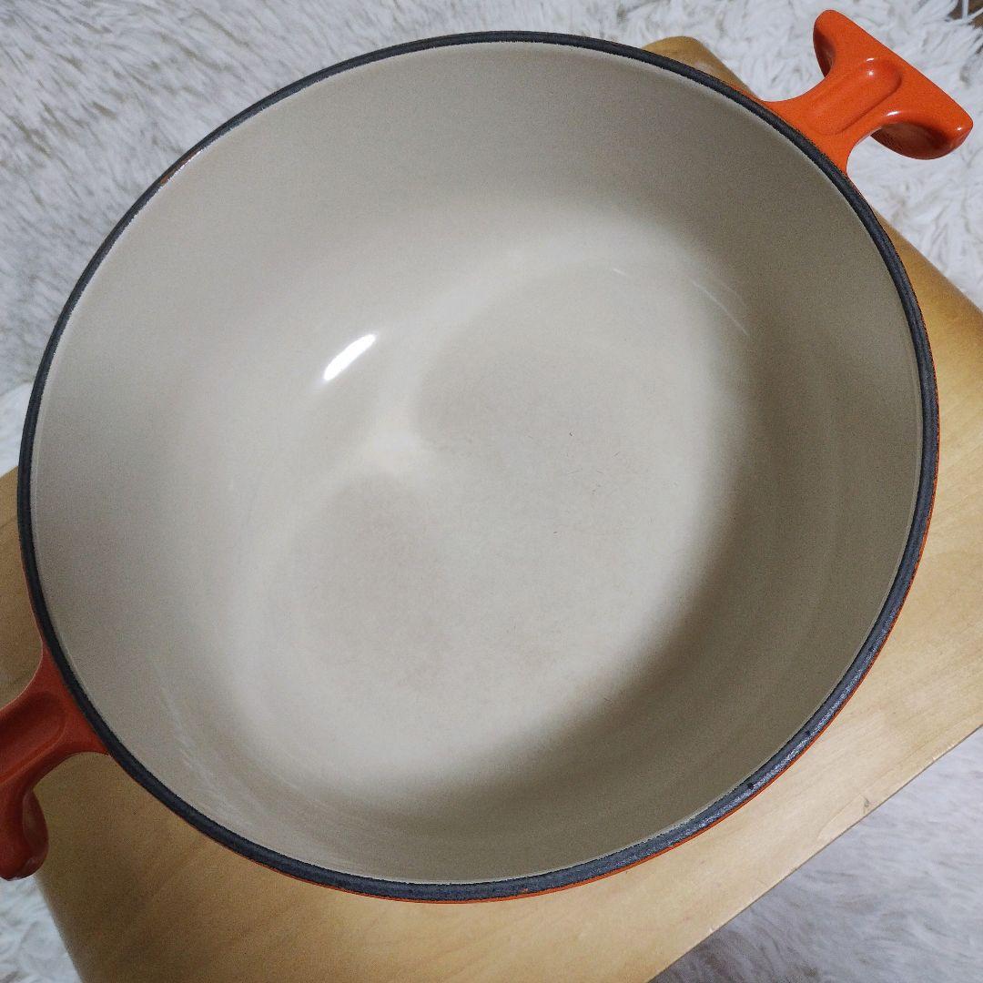 ル・クルーゼ　パパライン　25cm エンゾ マリ　廃番 レア 稀少