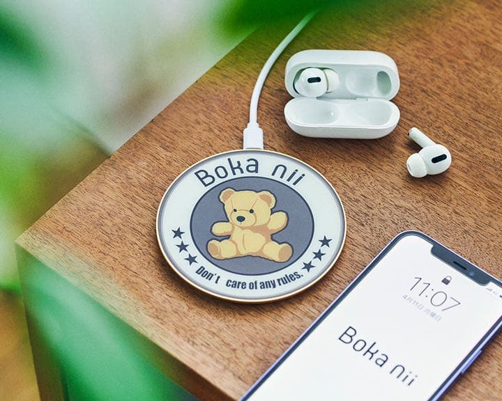 【新品】Boka nii Bear ワイヤレス充電器