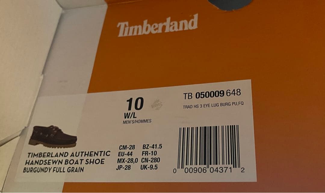 靴 TIMBERLAND 3 EYE CLASSIC LUG BROCHURE