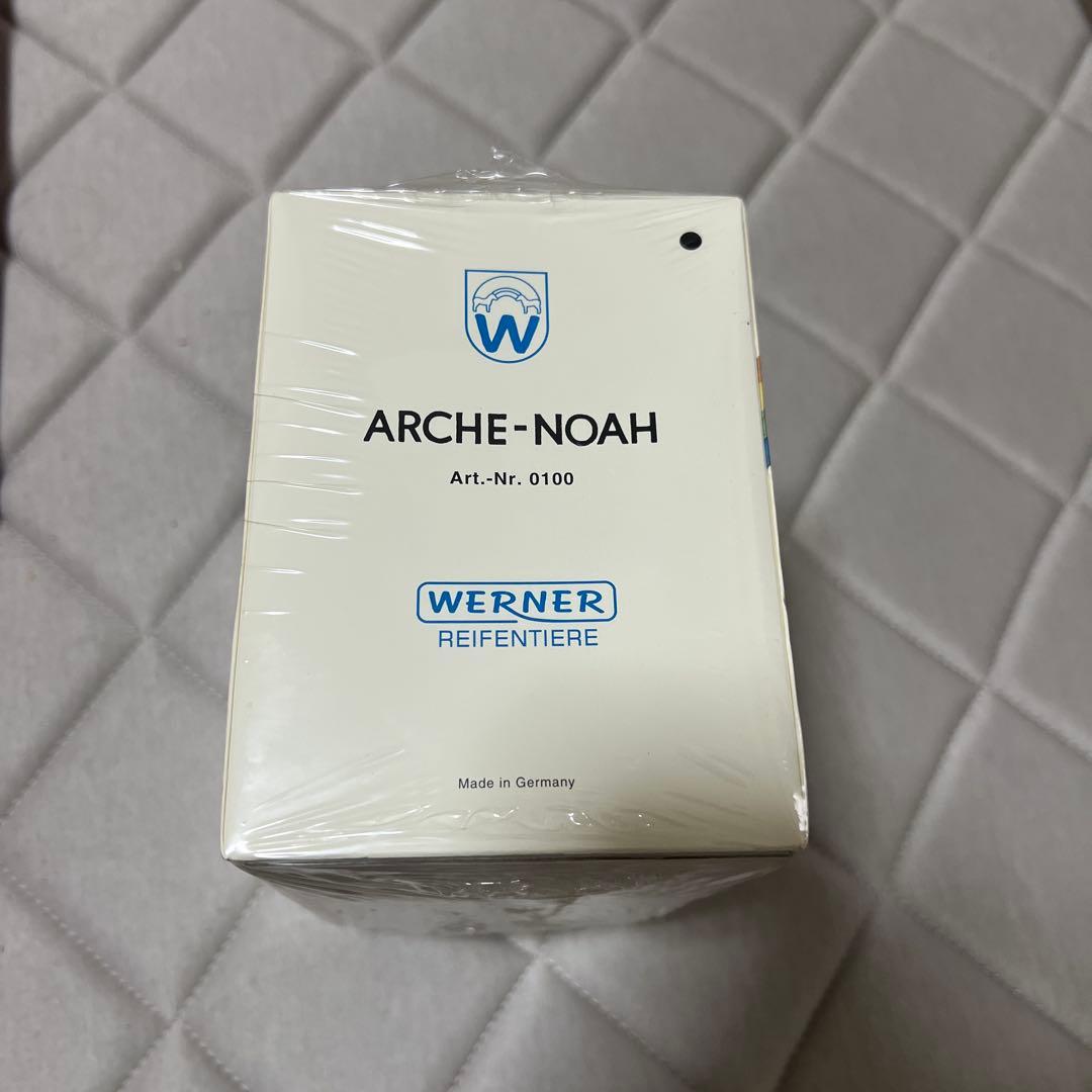 未開封 クリスチアン・ヴェルナー　ノアの方舟 木製 置物 ドイツ製