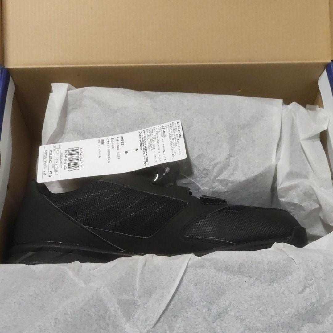 新品タグ付☆ ミズノ MIZUNO 野球 ポイントスパイク ベルト 27cm 黒