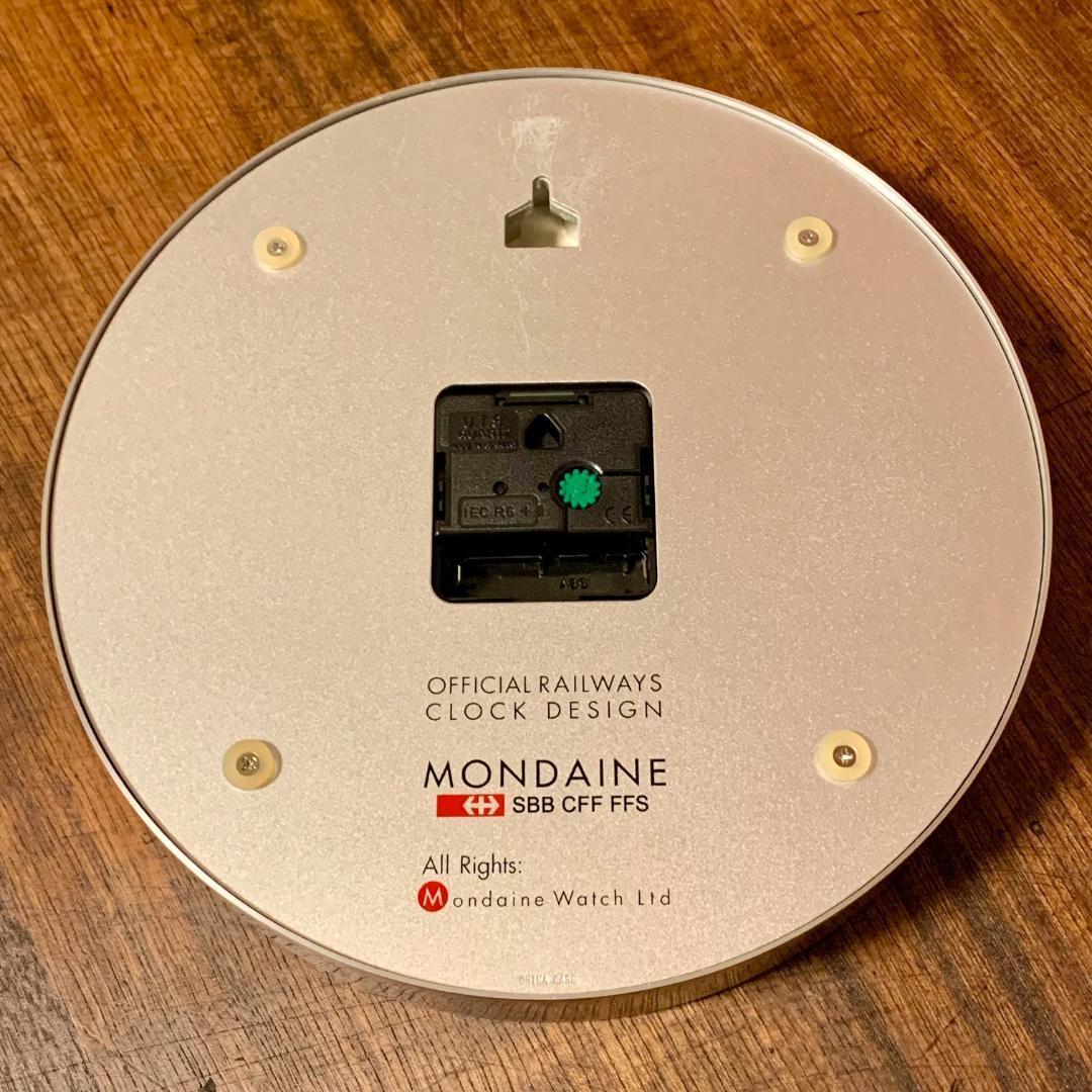 た*4様 MONDAINE モンディーン 掛け時計 25cm スイス国鉄公式