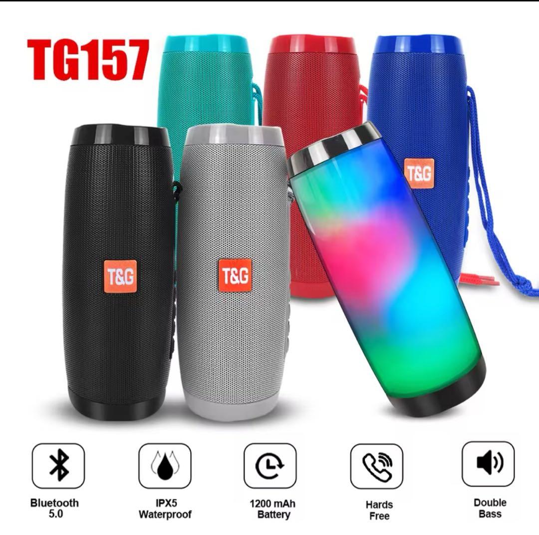 T&G ワイヤレススピーカー LEDライト付き