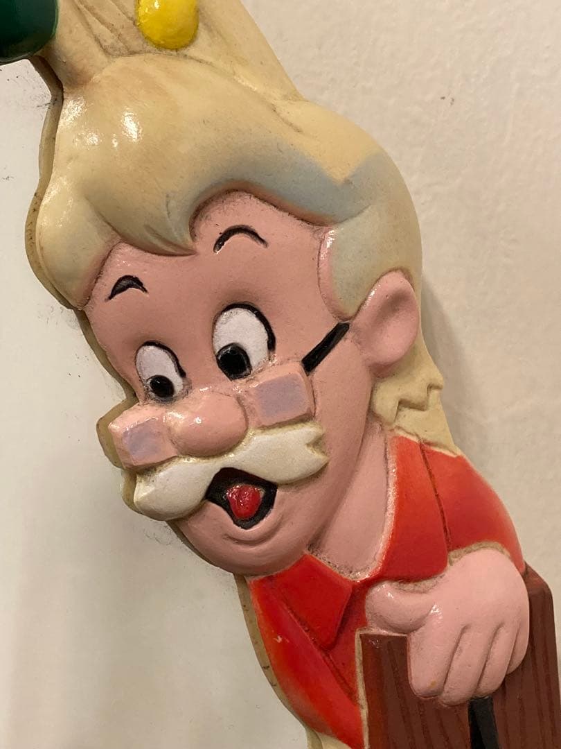 60'sヴィンテージ Disney ディズニー ピノキオ ウォールミラー 壁掛け
