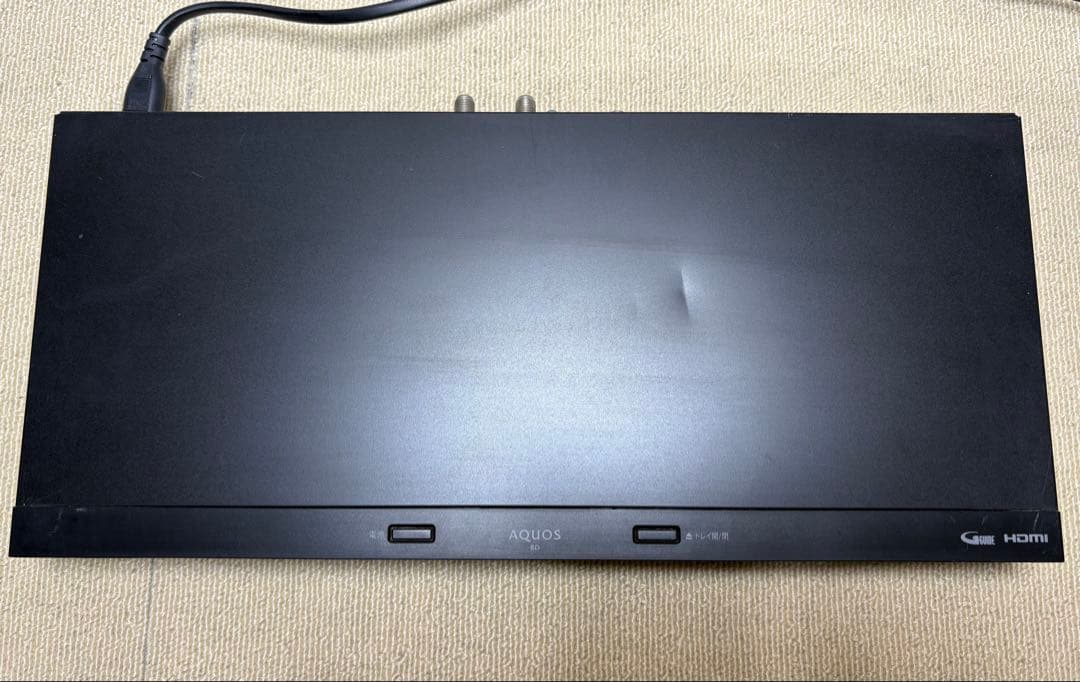 【164】SHARP ブルーレイディスクレコーダー　BD-NW510【本体のみ】