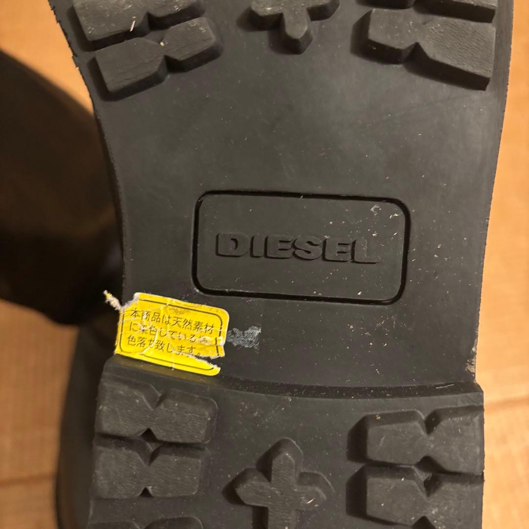 DIESEL レザー エンジニアブーツ 本革 美品