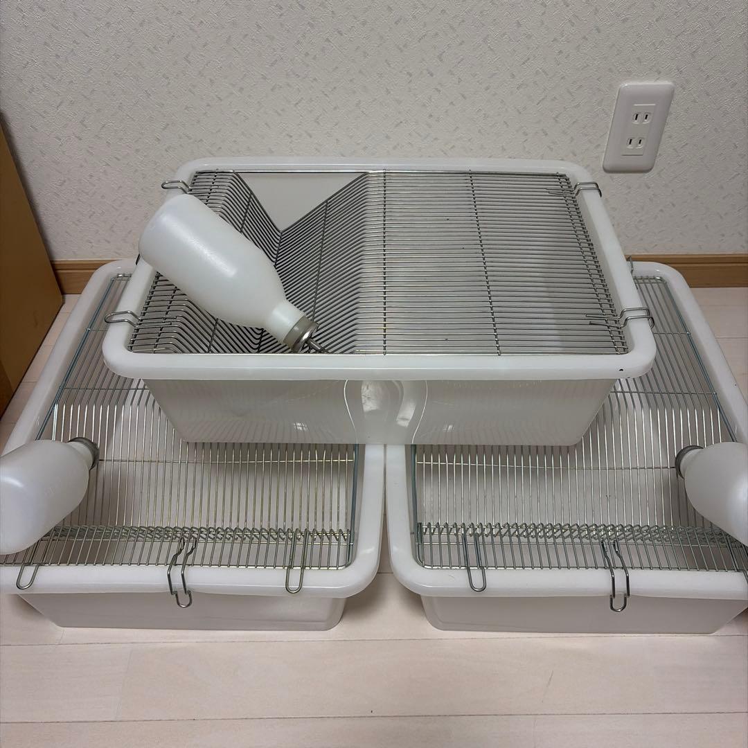 マウス ラット 飼育ケージ XL 3点セット