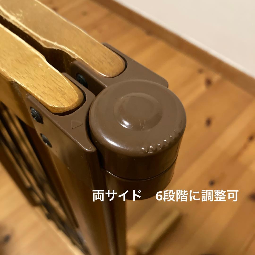 リッチェル｜Richell ペット用木製おくだけドア付ゲート（S）