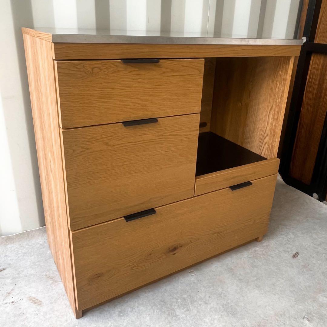 取付無料！ウニコ ADDAY アディ 北欧風ナチュラルキッチンカウンター✨