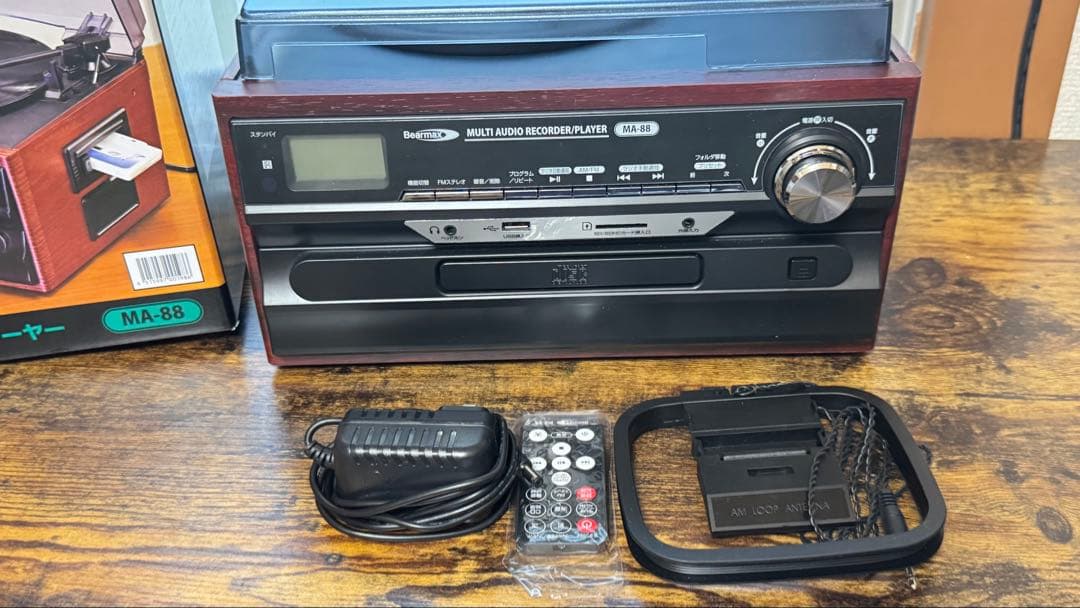 Bearmax マルチ・オーディオ・レコーダー/プレーヤーMA-88