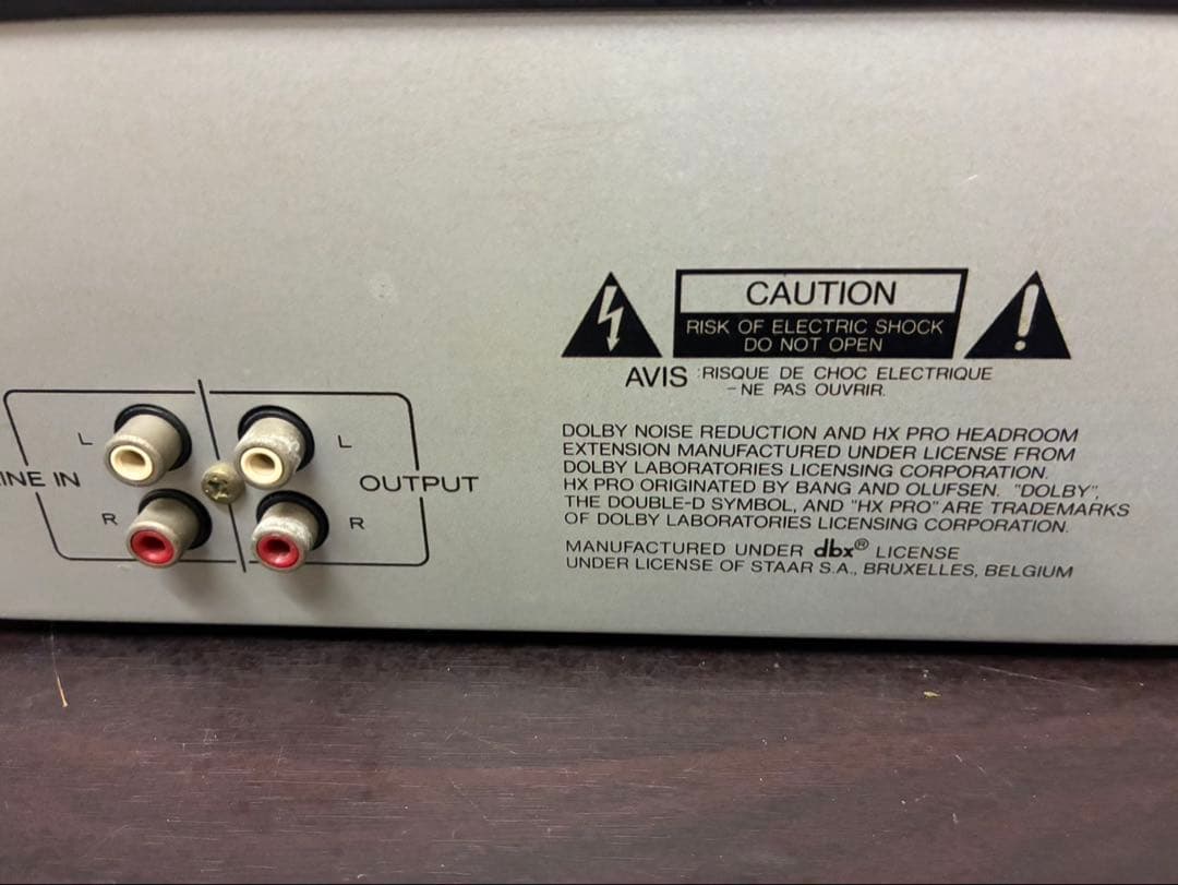 TEAC R-616X カセットデッキ