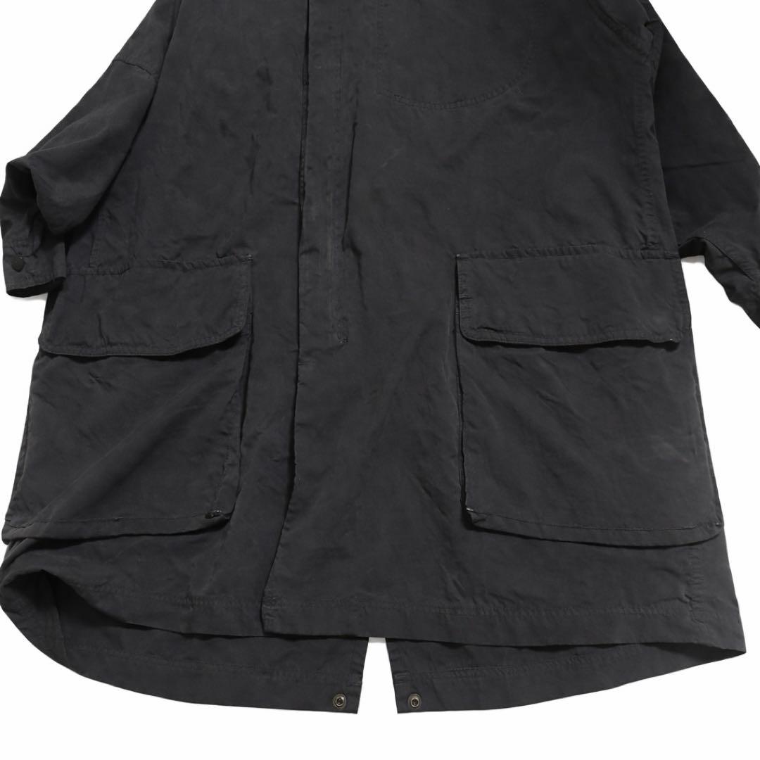 Poter Classic ウェザーミリタリーコート　洗える　M ブラック