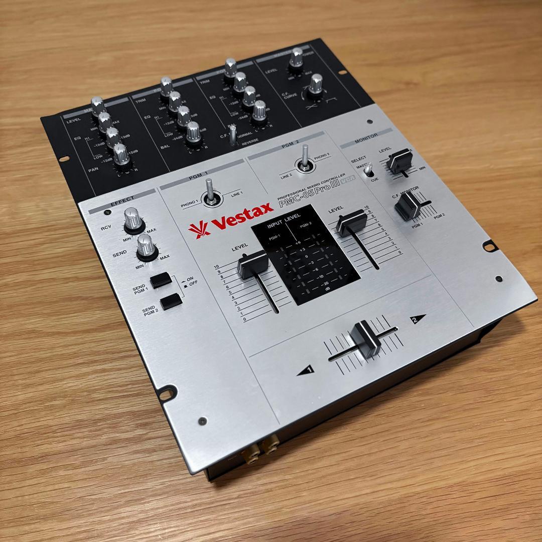 Vestax PMC-05Pro Ⅲ 3 VCA ベスタクス DJ ミキサー