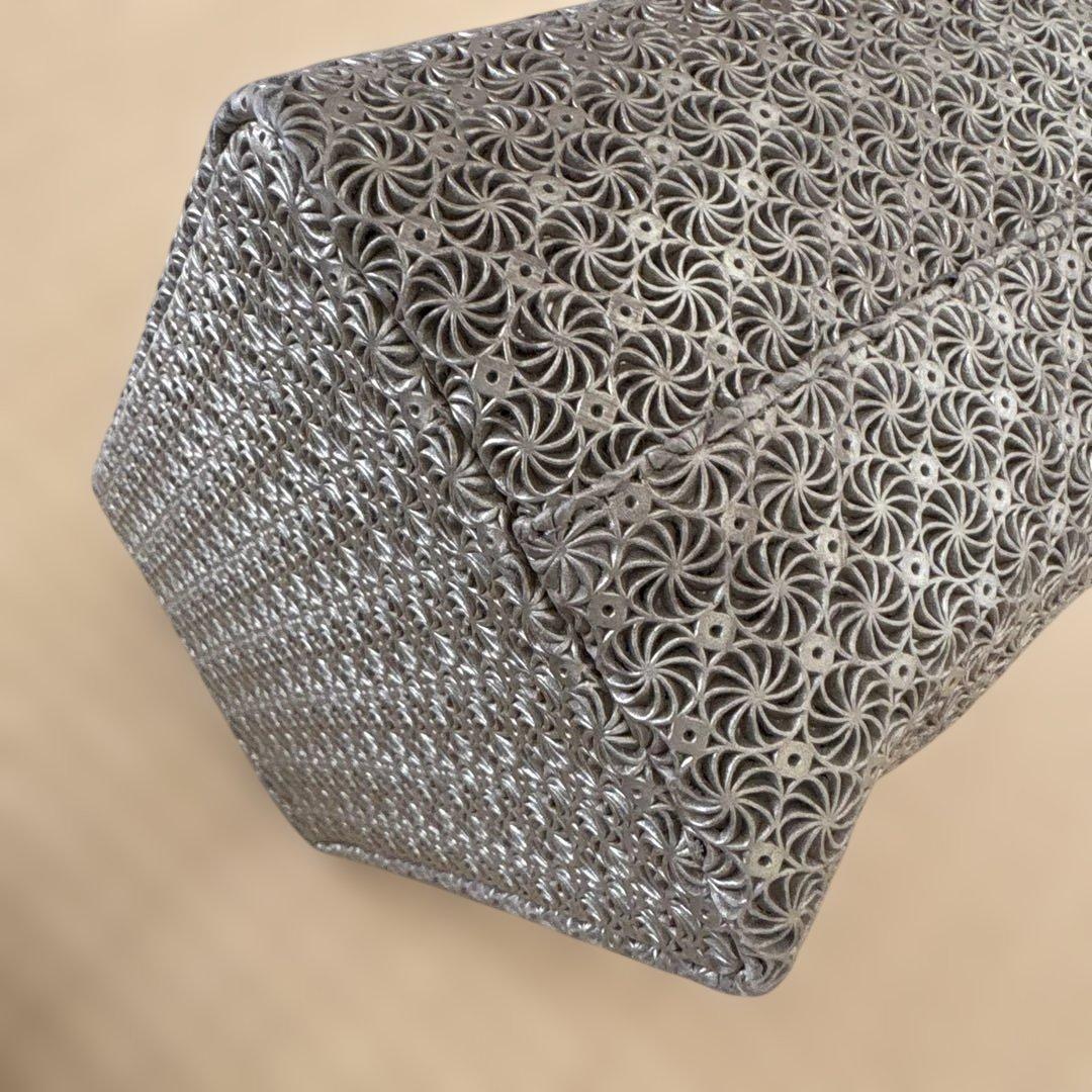 ヒロコハヤシ ジラソーレ ゴールド ミニ ハンドバッグ トート 保存袋付き