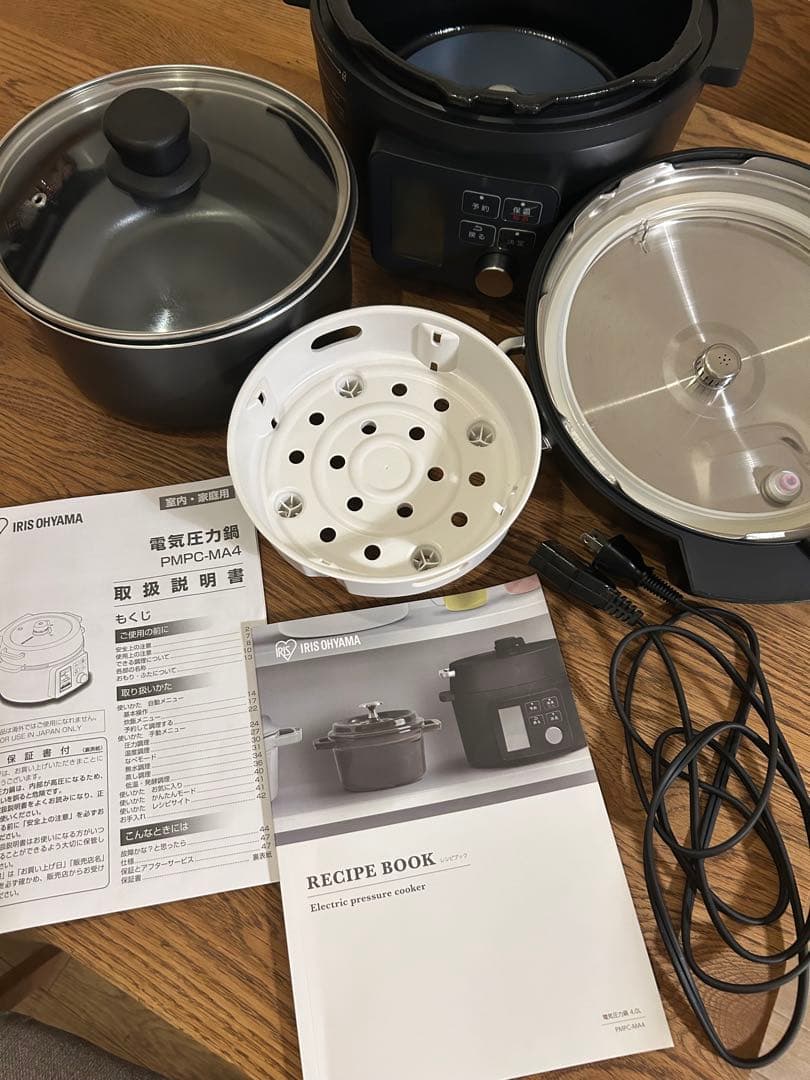 電気圧力鍋 家電　アイリスオオヤマ　IRIS OHYAMA PMPC-MA4