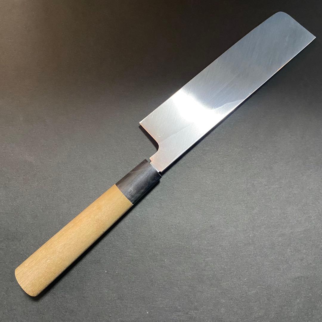 堺味正作 本霞 東型 薄刃 6寸(180mm) 水牛柄