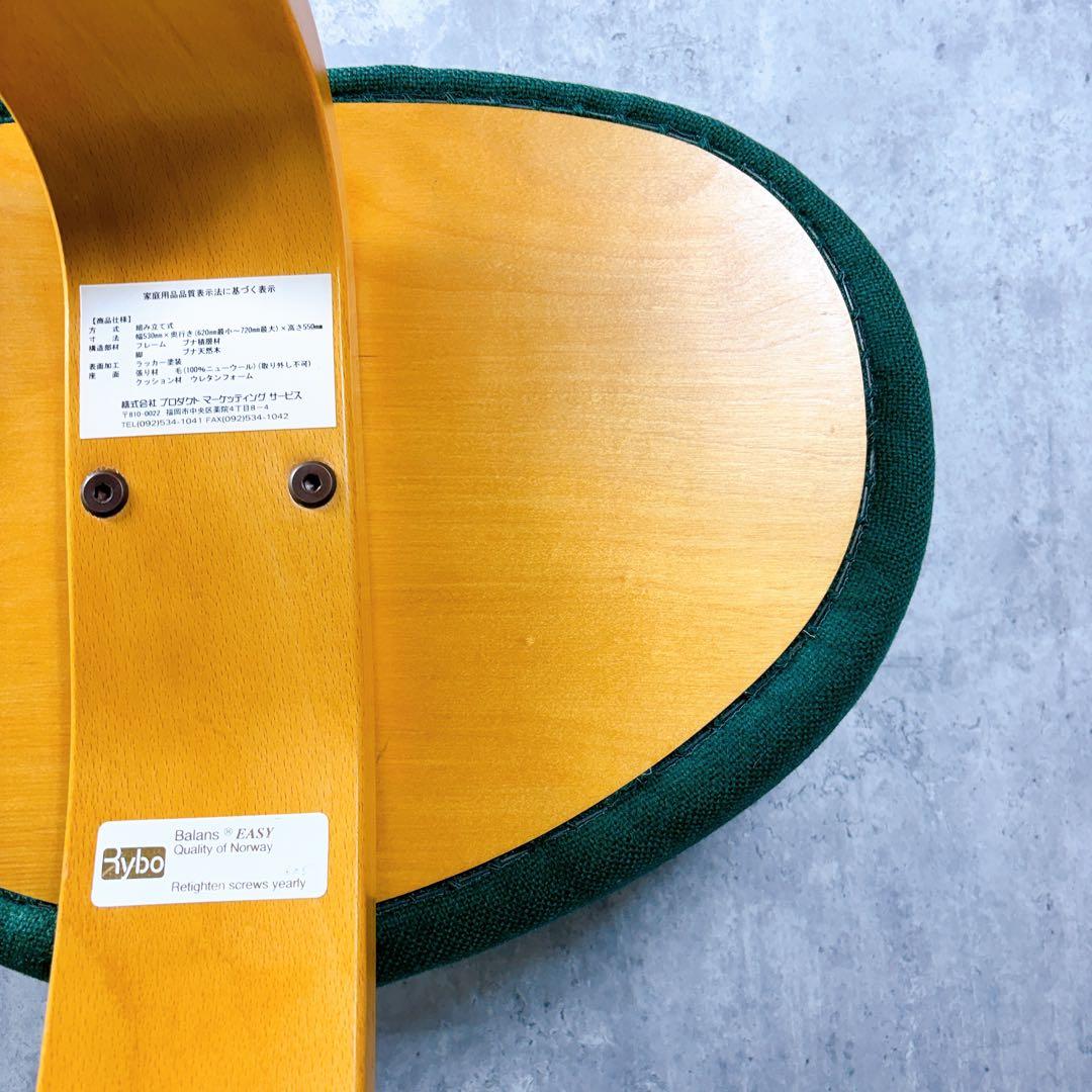 Rybo バランスイージー サカモトハウス 姿勢矯正チェア 学習椅子 グリーン