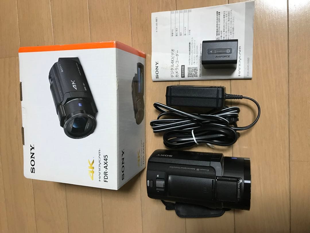SONY FDR-AX45 4Kビデオカメラ 本体