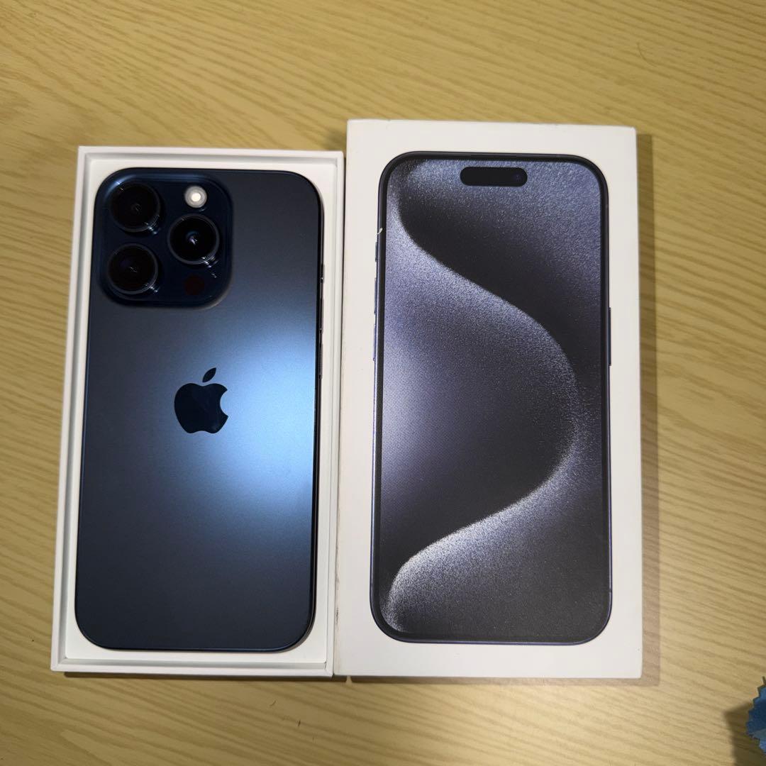 iPhone15Pro ブルーチタニウム 128GB