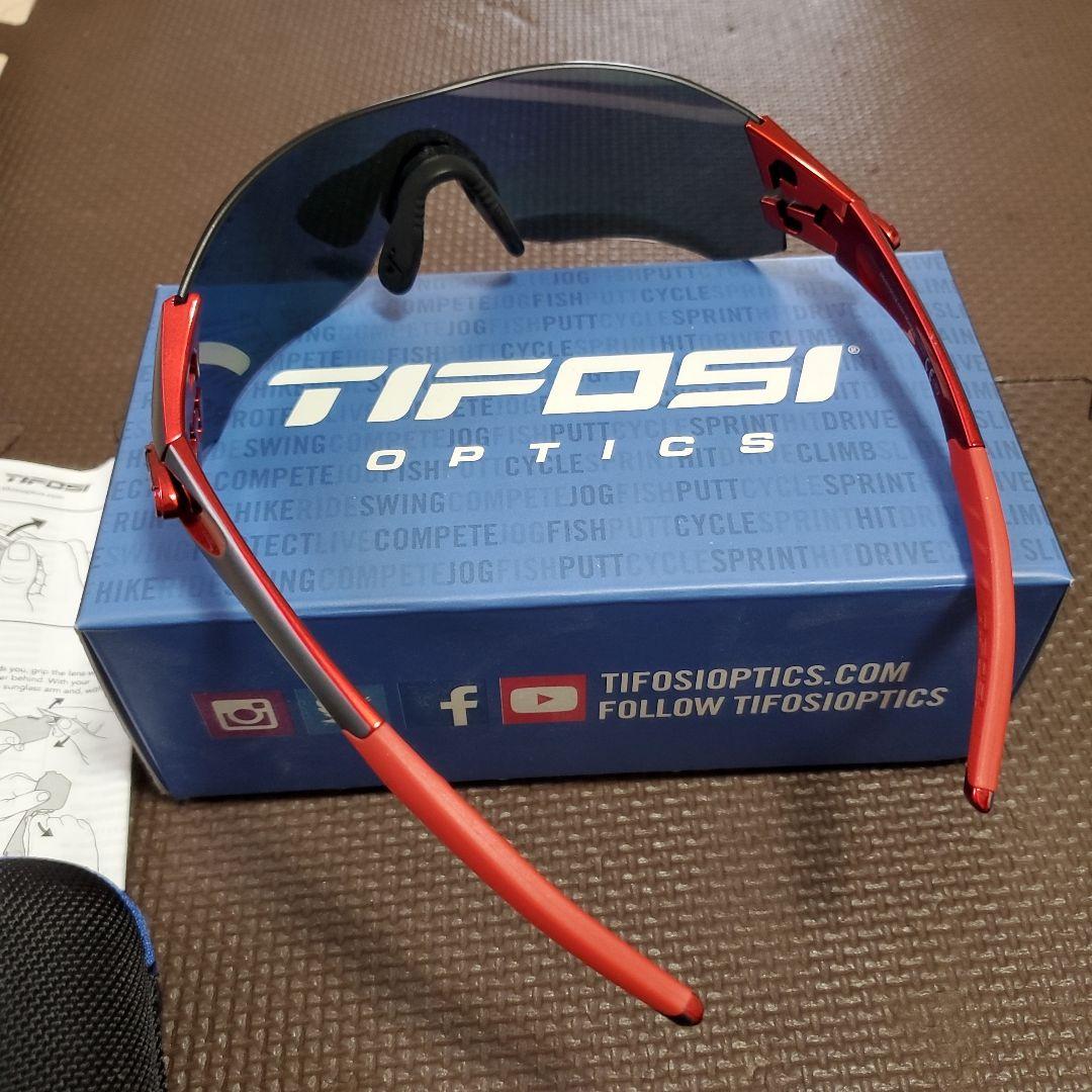 TIFOSI ティフォージ　スポーツサングラス オレンジ/レッド