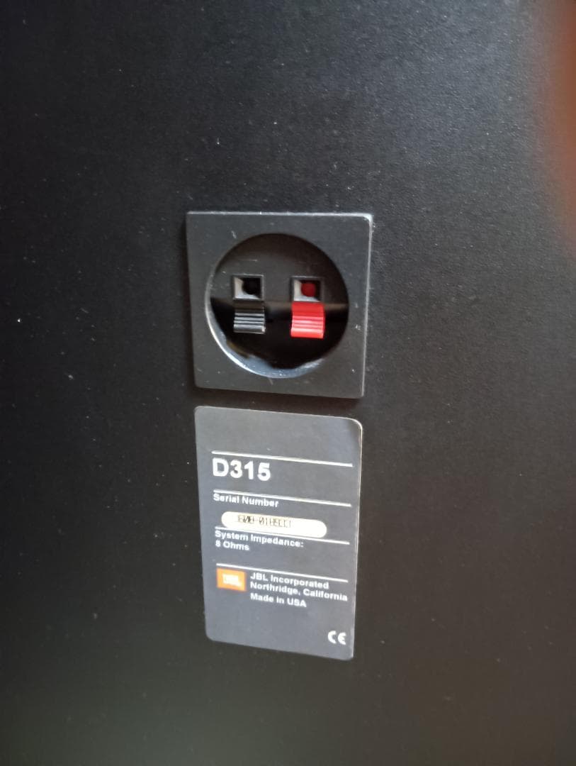 JBLスピーカー　D315（ウーハーサイズ　38㎝）