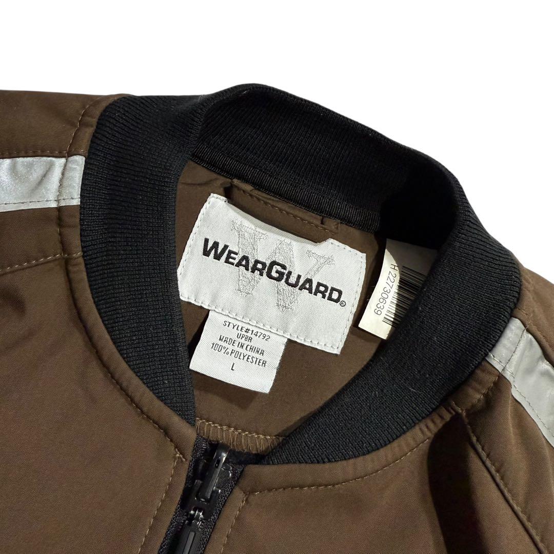WEAR GUARD UPS ユニフォーム ワークベスト ブラウン リフレクター