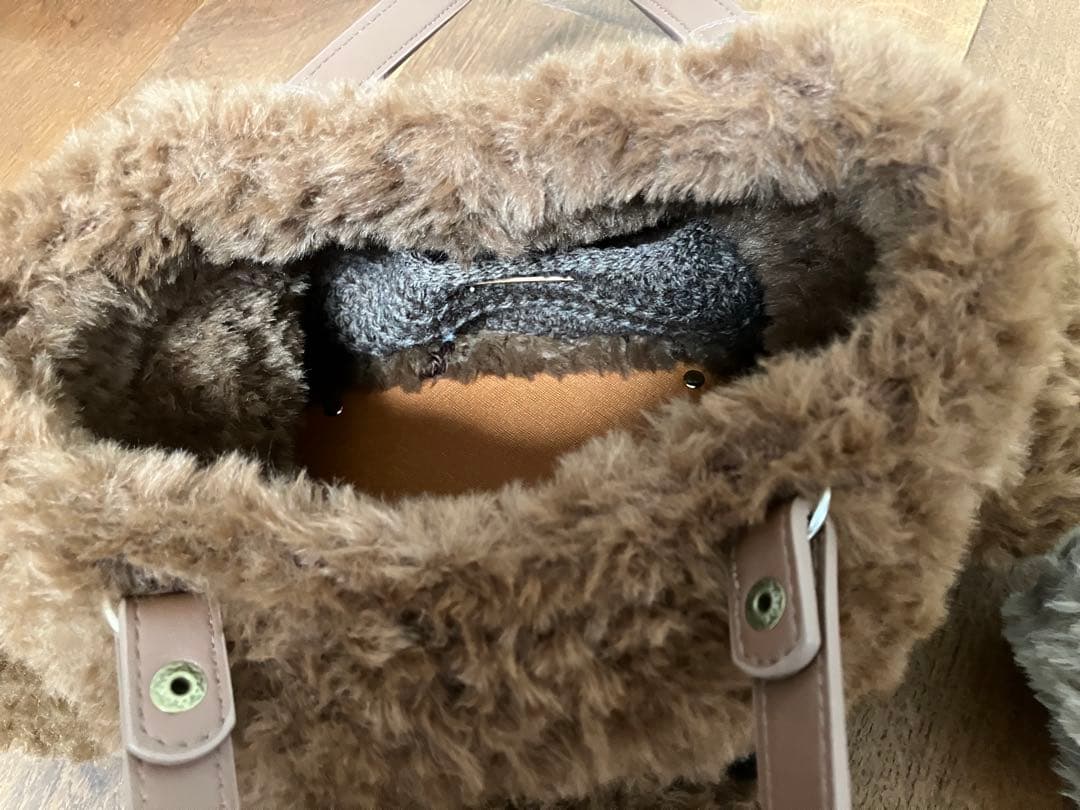 トイプードル　カートバッグ　ハンドメイド品。 よよよ、。