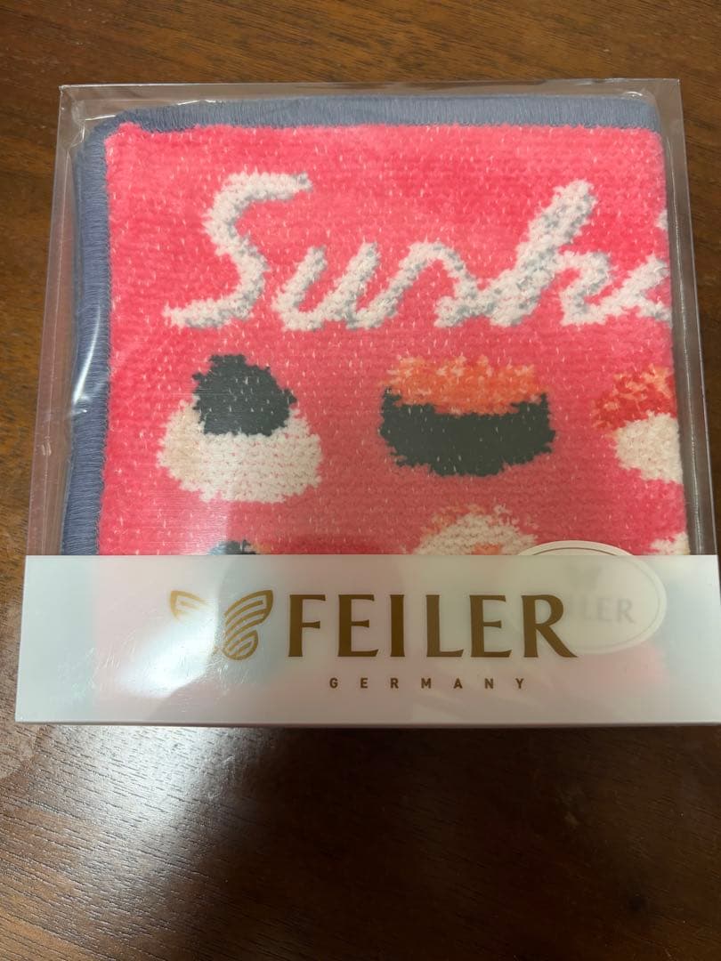 ⭐️新品未開封⭐️FEILER✖️JAL 寿司柄 ハンカチ 2色セット