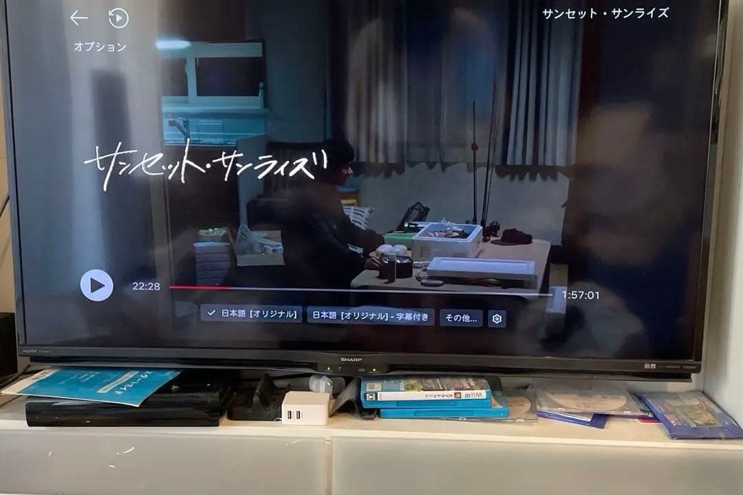 SHARP AQUOS 45V 4K 液晶テレビ　4T-C45AL1 ネット動画
