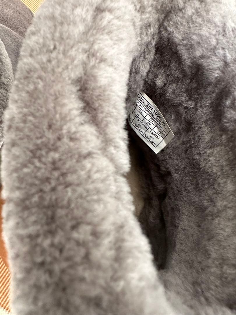 【美品】UGG グレー ムートンブーツ【最終値下げ】