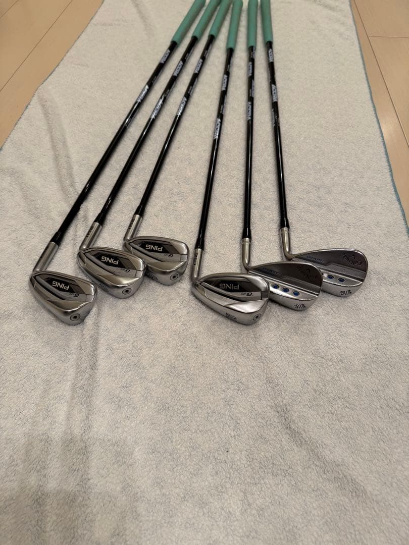 Ping GLe2 シャフト硬さR1クラブセットand JAWSウェッジ