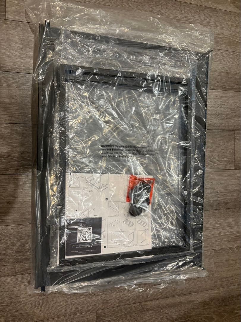 専用　新品】山崎実業 蓋付き 目隠し分別ダストワゴン 45L 3分別