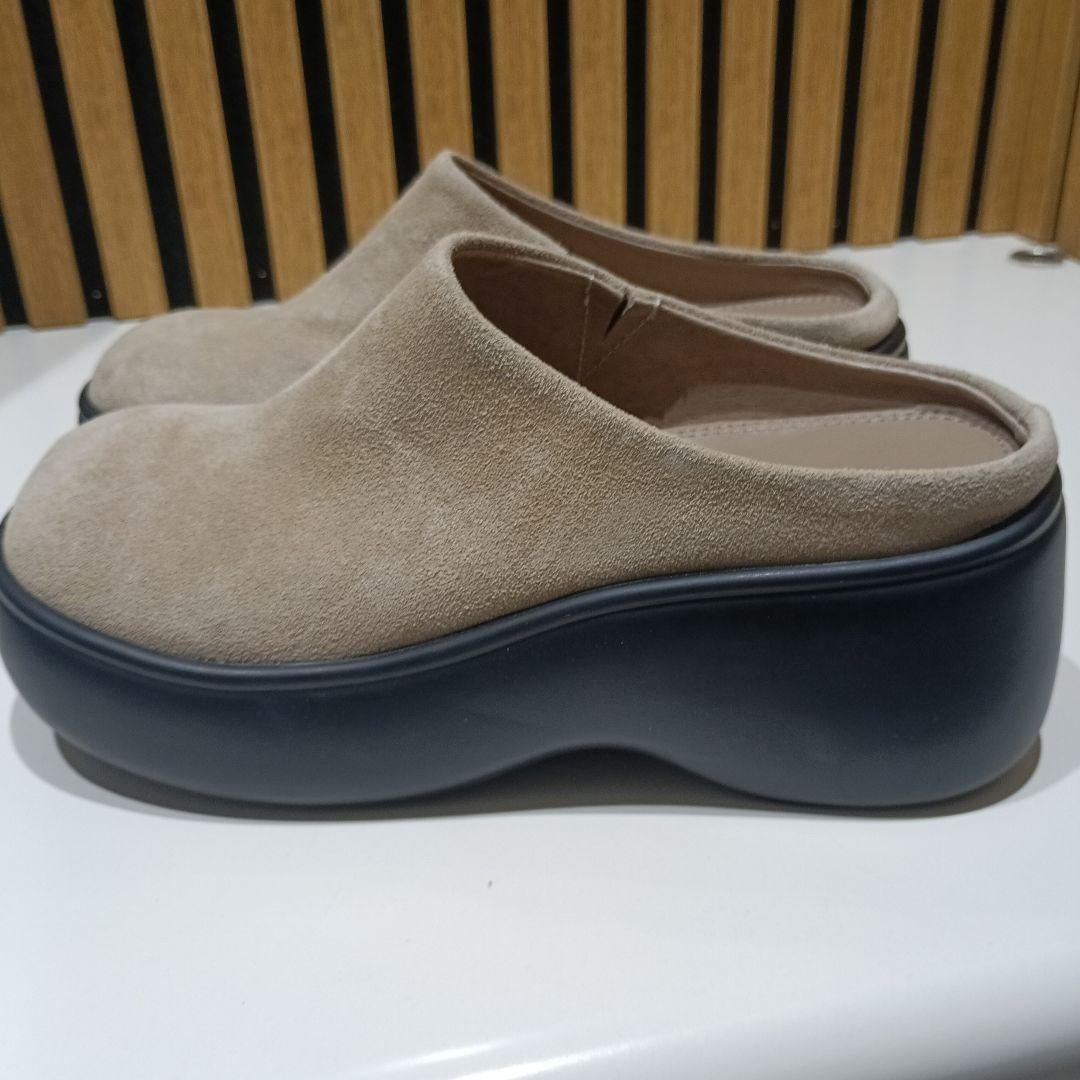 靴 TODAYFULL volume sole sabot 37