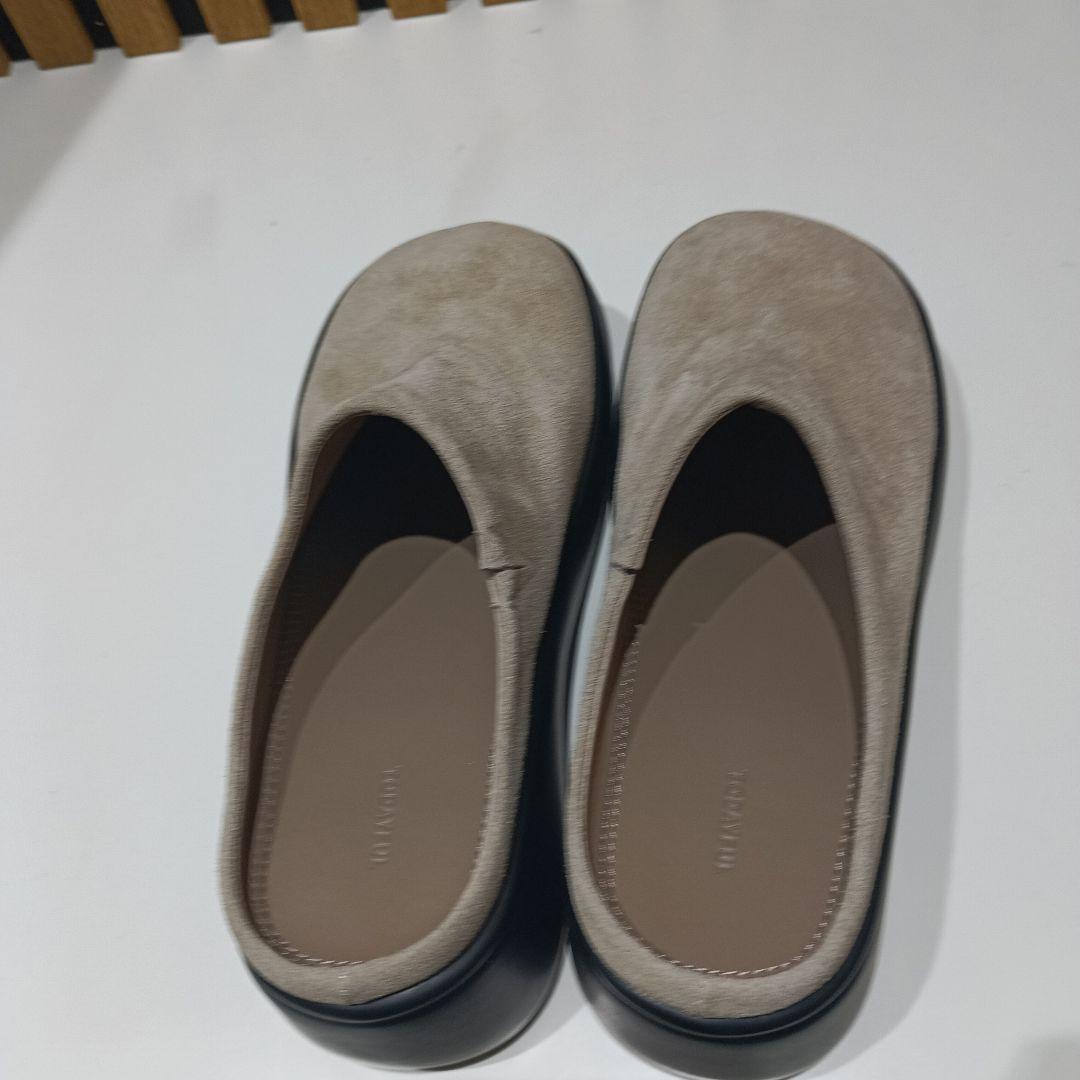 靴 TODAYFULL volume sole sabot 37