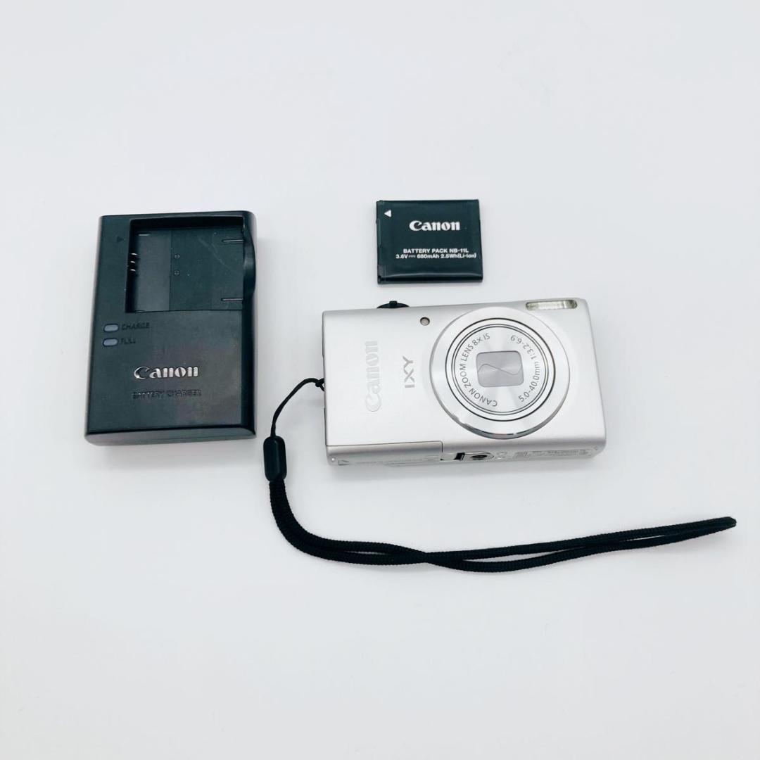 【美品】 Canon IXY 110F デジカメ Wi-Fi機能搭載 シルバー