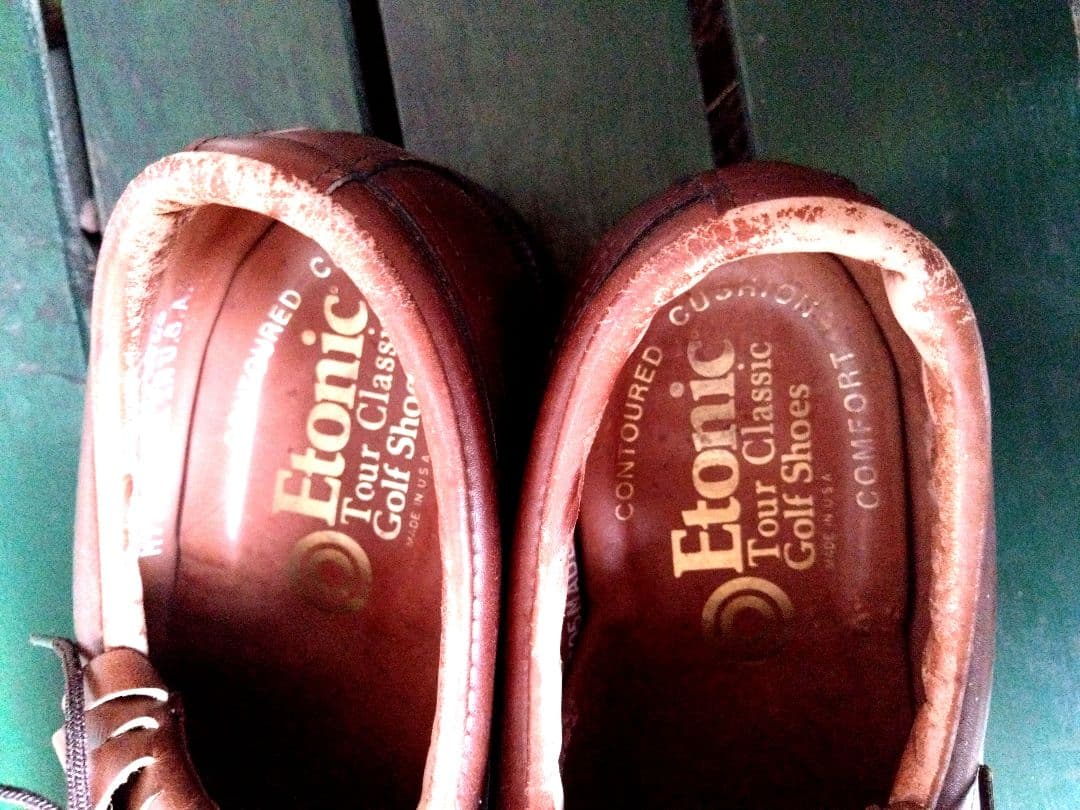 CLASSIC　Style　 ウィングチップメダリオン　トゥ　GOLFSHOES