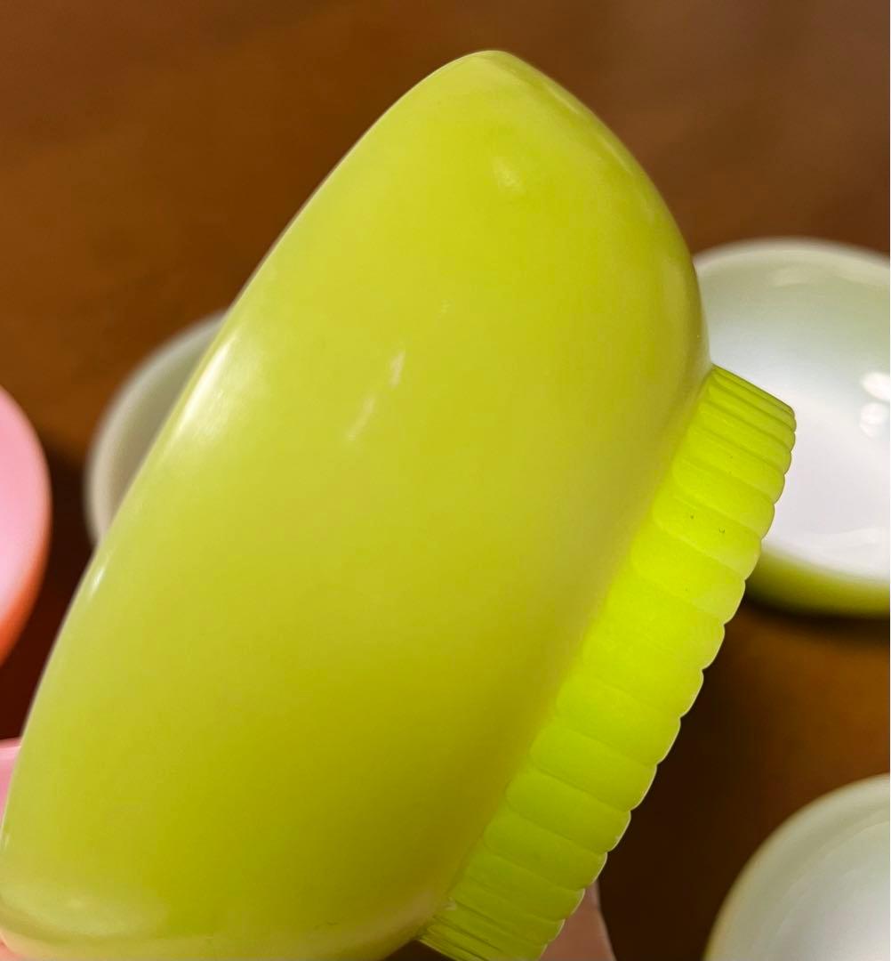 Fire-King ボウル8個　クリスマスカラー